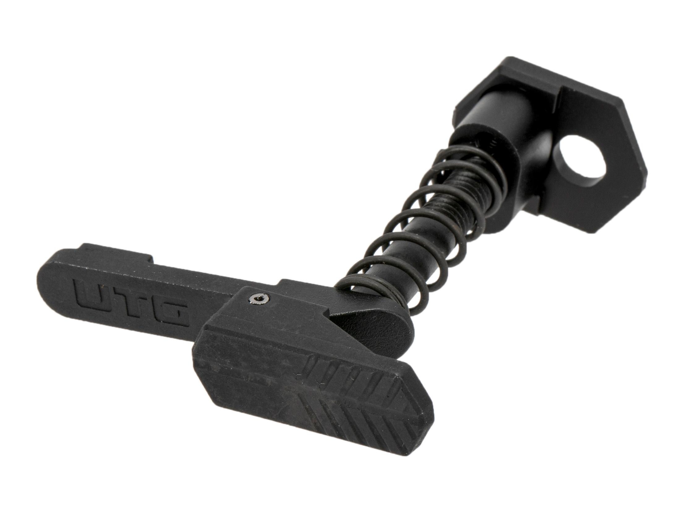 Leapers UTG Ambidextrous Extended AR15 Magazine Release Black TLTTKSMR